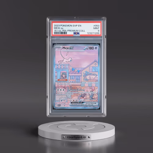 2023 Pokémon Svp EN-SV Black Star Promo #053 Mew EX - Holo 151 Ultra-Premium Collection (PSA 9 MINT)
