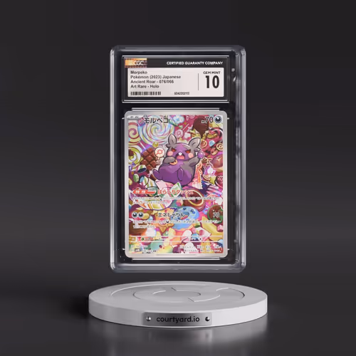 2023 Pokémon Sv4k-Ancient Roar #076 Morpeko - Art Rare (CGC 10 GEM MINT)