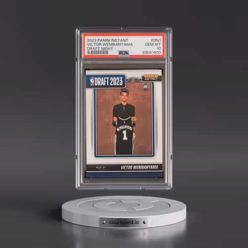 2023 Panini Instant Draft Night #DN1 Victor Wembanyama (PSA 10 GEM MINT)