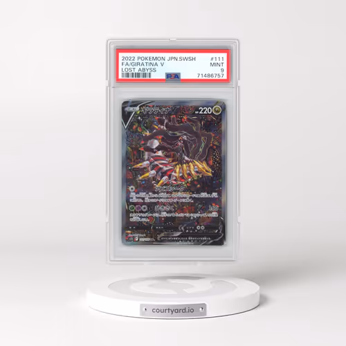 2022 Pokémon Sword & Shield Lost Abyss #111 Giratina V - Holo Full Art (PSA 9 MINT)