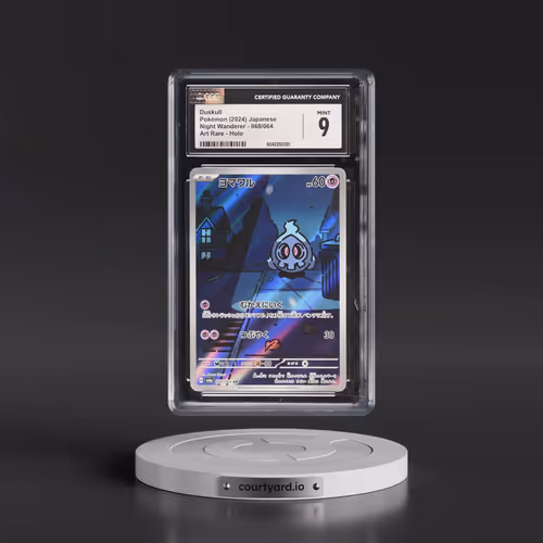 2024 Pokémon Sv6a-Night Wanderer #068 Duskull - Art Rare (CGC 9 MINT)