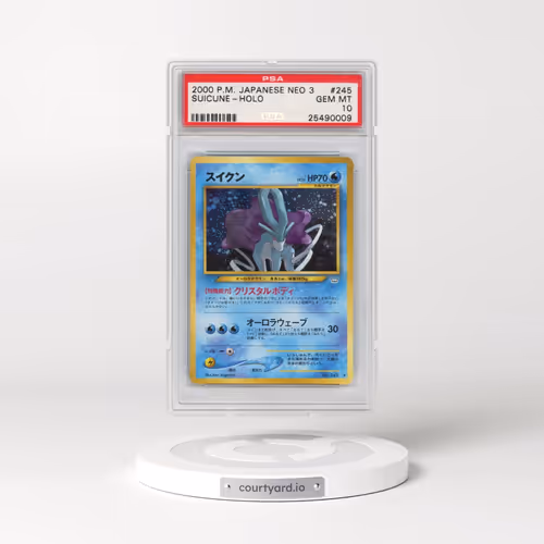 2000 Pokémon Neo 3 #245 Suicune - Holo (PSA 10 GEM MINT)