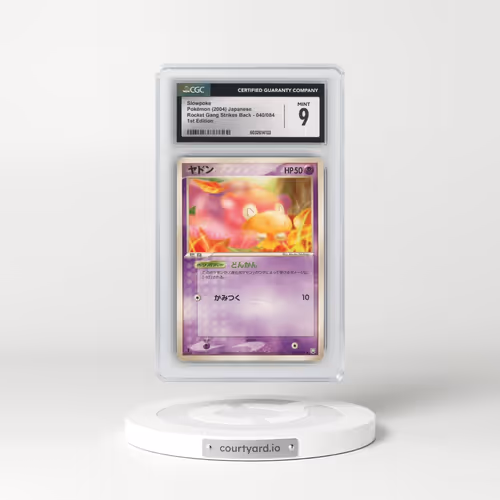 2004 Rocket Gang Strikes Back #040/084 Slowpoke - 1st Edition (CGC 9 MINT)