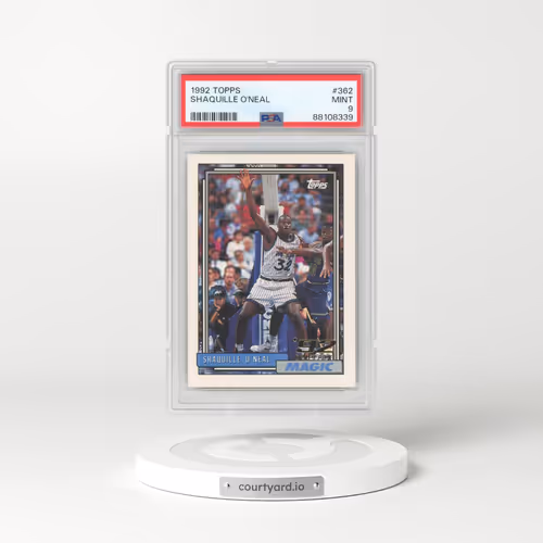 1992 Topps #362 Shaquille O'Neal (PSA 9 MINT)