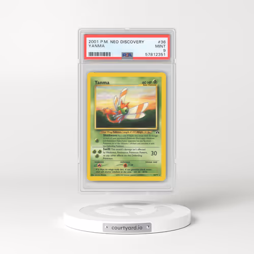 2001 Neo Discovery #36 Yanma (PSA 9 MINT)