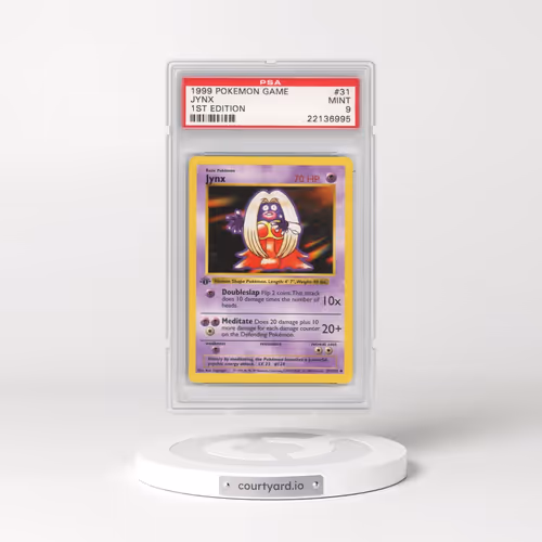 1999 Pokémon Game #31 Jynx - 1st Edition (PSA 9 MINT)