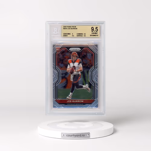 2020 Panini Prizm #307 Joe Burrow (BGS 9.5 GEM MINT)
