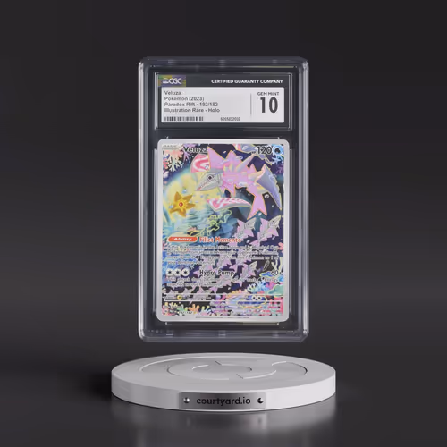 2023 Pokémon Par EN-Paradox Rift #192 Veluza - Illustration Rare (CGC 10 GEM MINT)