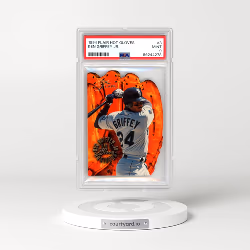 1994 Flair Hot Glove #3 Ken Griffey Jr (PSA 9 MINT)