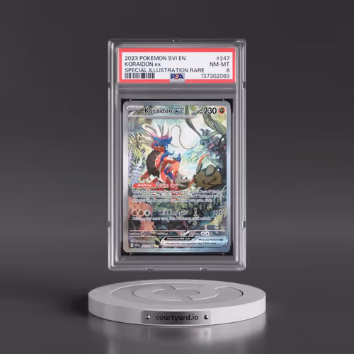 2023 Pokémon Svi EN-Scarlet & Violet #247 Koraidon EX - Holo Special Illustration Rare (PSA 8 NM-MT)