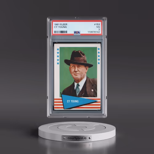 1961 Fleer #153 Cy Young (PSA 3 VG)