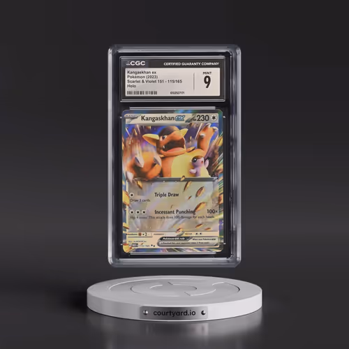 2023 Scarlet & Violet 151 - MEW EN #115/165 Kangaskhan ex (CGC 9 MINT)