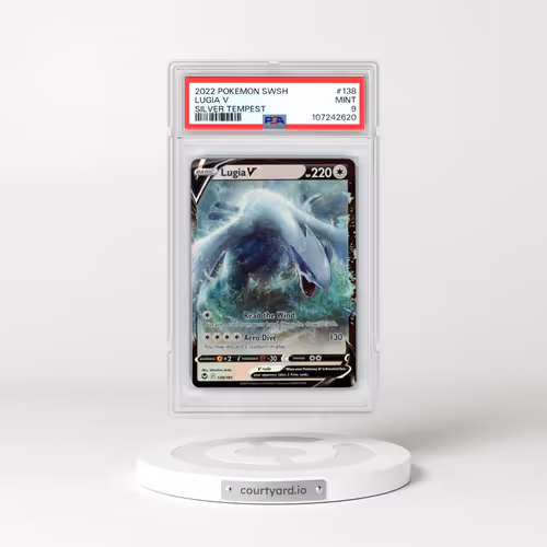 2022 Pokémon Sword & Shield Silver Tempest #138 Lugia V - Holo (PSA 9 MINT)