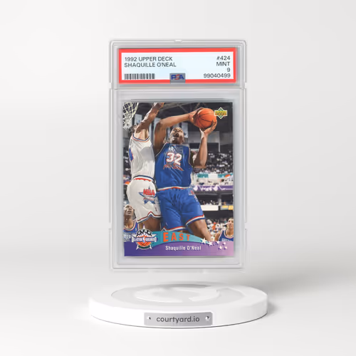 1992 Upper Deck #424 Shaquille O'Neal (PSA 9 MINT)