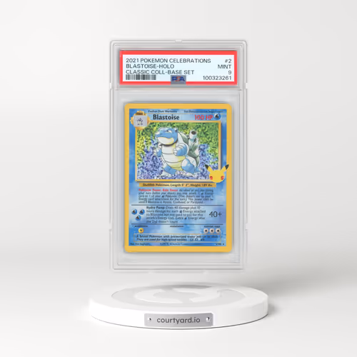 2021 Pokémon Celebrations Classic Collection #2 Blastoise - Holo (PSA 9 MINT)