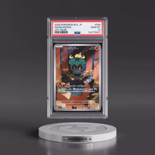 2025 Pokémon M1l-Mega Brave #069 Marshadow - Art Rare (PSA 10 GEM MINT)