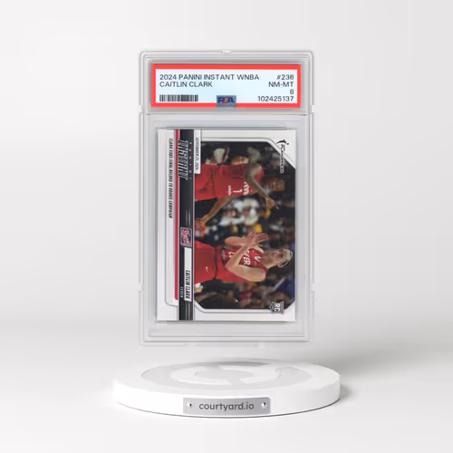 2024 Panini Instant WNBA #236 Caitlin Clark (PSA 8 NM-MT)