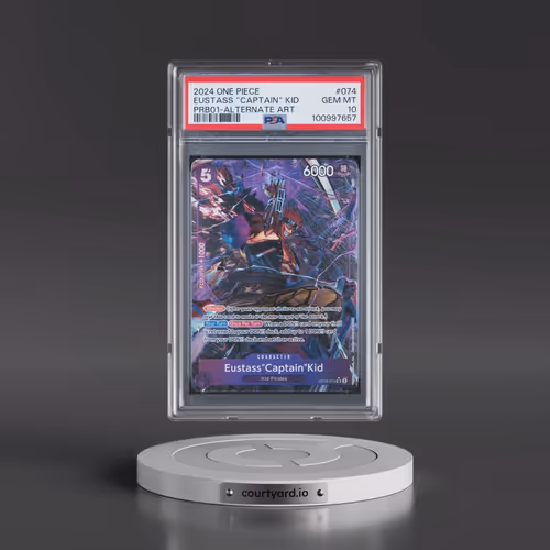 2024 One Piece Premium Booster -One Piece Card the Best #074 Eustass "Captain" Kid - Alternate Art (
