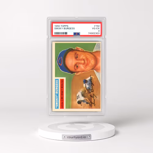 1956 Topps #192 Smoky Burgess (PSA 4 VG-EX)