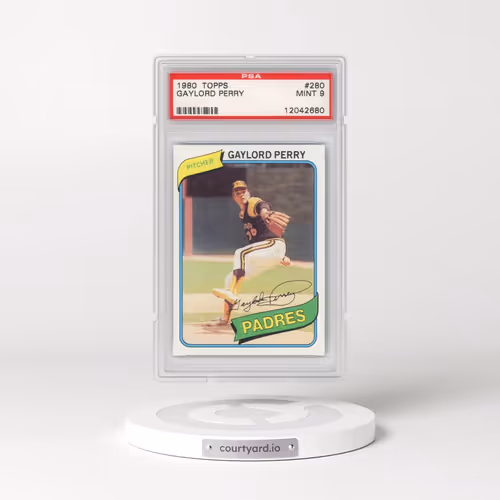 1980 Topps #280 Gaylord Perry (PSA 9 MINT)