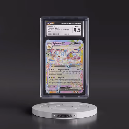2024 Prismatic Evolutions - PRE EN #041/131 Sylveon ex - Holo (CGC 9.5 MINT+)