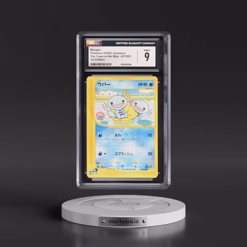 2002 The Town on No Map #027/092 Wooper - 1st Edition (CGC 9 MINT)