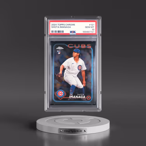 2024 Topps Chrome #121 Shota Imanaga (PSA 10 GEM MINT)