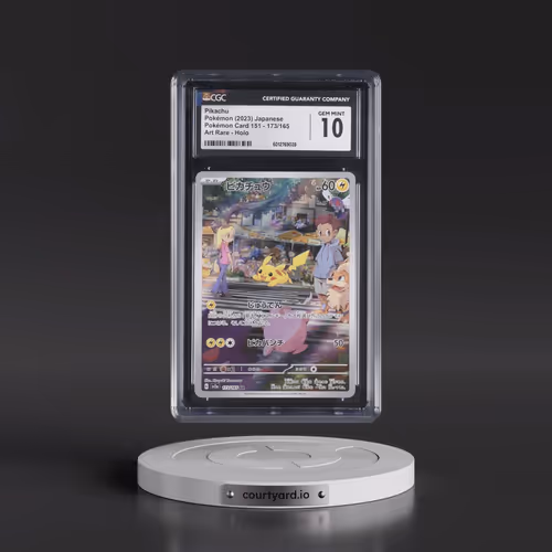 2023 Pokémon Card 151 #173/165 Pikachu - Art Rare Holo (CGC 10 GEM MINT)