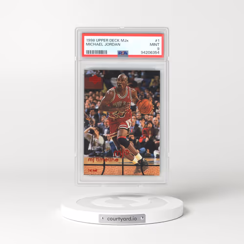 1998 Upper Deck Mjx #1 Michael Jordan (PSA 9 MINT)