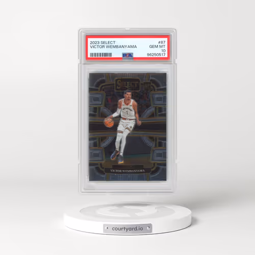 2023 Panini Select #87 Victor Wembanyama (PSA 10 GEM MINT)
