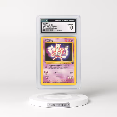 1999 Black Star Promos #3 Mewtwo (CGC 10 GEM MINT)
