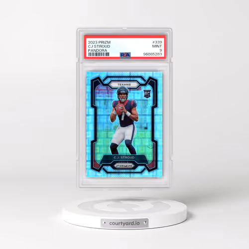 2023 Panini Prizm #339 CJ Stroud - Pandora (PSA 9 MINT)