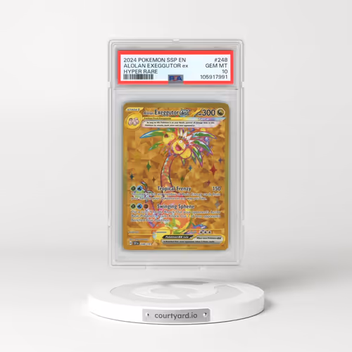 2024 Pokémon Ssp EN-Surging Sparks #248 Alolan Exeggutor EX - Holo Hyper Rare (PSA 10 GEM MINT)