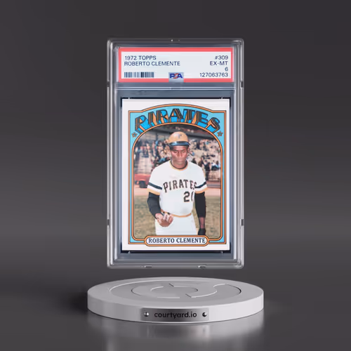 1972 Topps #309 Roberto Clemente (PSA 6 EX-MT)