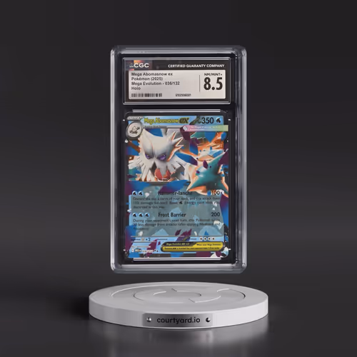 2025 Mega Evolution - MEG EN #036/132 Mega Abomasnow ex - Holo (CGC 8.5 NM-MT+)