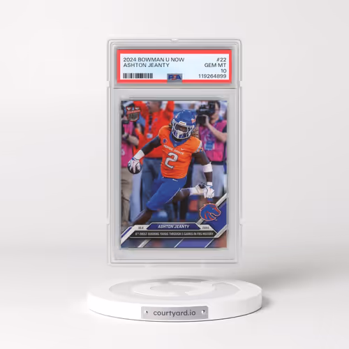 2024 Bowman U Now #22 Ashton Jeanty (PSA 10 GEM MINT)