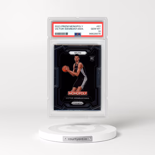 2023 Panini Prizm Monopoly #81 Victor Wembanyama (PSA 10 GEM MINT)
