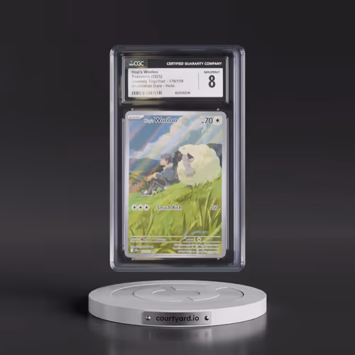 2025 Journey Together - JTG EN #170/159 Hop's Wooloo - Illustration Rare Holo (CGC 8 NM-MT)