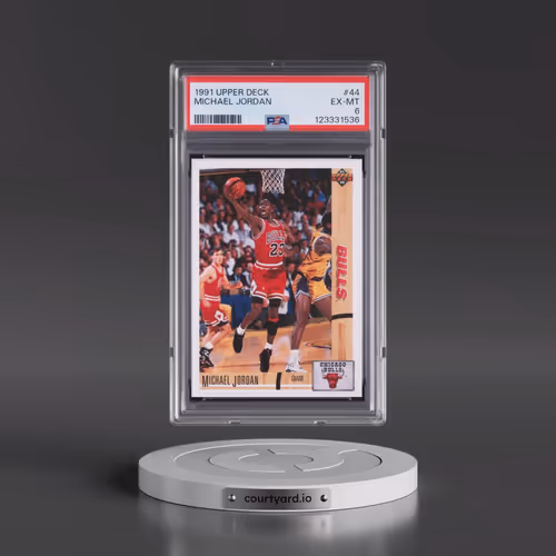 1991 Upper Deck #44 Michael Jordan (PSA 6 EX-MT)