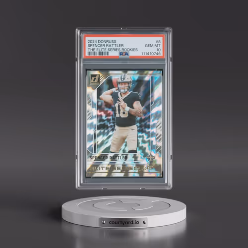 2024 Panini Donruss the Elite Series Rookies #8 Spencer Rattler (PSA 10 GEM MINT)