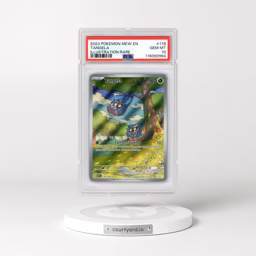 2023 Pokémon Mew EN-151 #178 Tangela - Illustration Rare (PSA 10 GEM MINT)