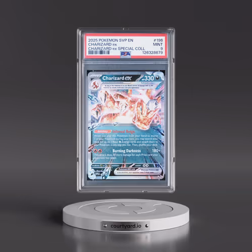 2025 Pokémon Svp EN-SV Black Star Promo #196 Charizard EX - Holo Charizard EX Special Collection (PS
