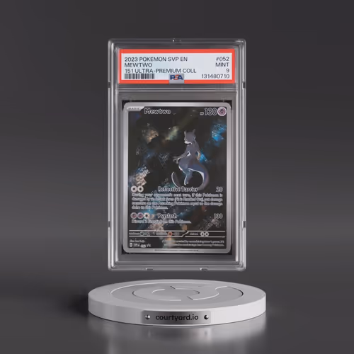 2023 Pokémon Svp EN-SV Black Star Promo #052 Mewtwo - 151 Ultra-Premium Collection (PSA 9 MINT)