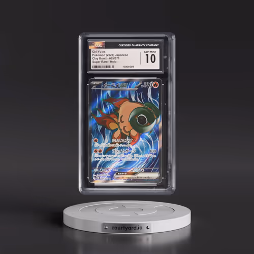 2023 Clay Burst #085/071 Chi-Yu ex - Super Rare Holo (CGC 10 GEM MINT)