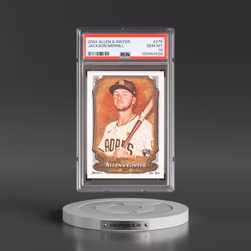2024 Topps Allen & Ginter #275 Jackson Merrill (PSA 10 GEM MINT)