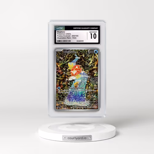 2023 Paldea Evolved - PAL EN #203/193 Magikarp - Illustration Rare (CGC 10 GEM MINT)