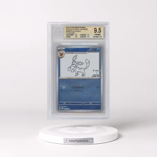 2022 Pokémon Scarlet and Violet Promos #069SVP Glaceon P/(YU NAGABA x Pokemon Card Game promo card c