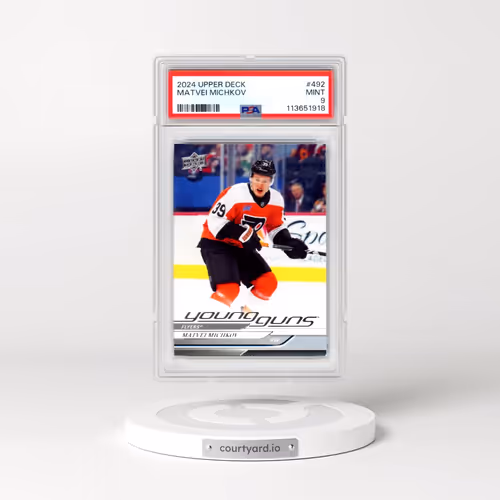 2024 Upper Deck #492 Matvei Michkov (PSA 9 MINT)