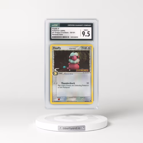 2006 EX Dragon Frontiers #30 Flaaffy - Holo (CGC 9.5 MINT+)