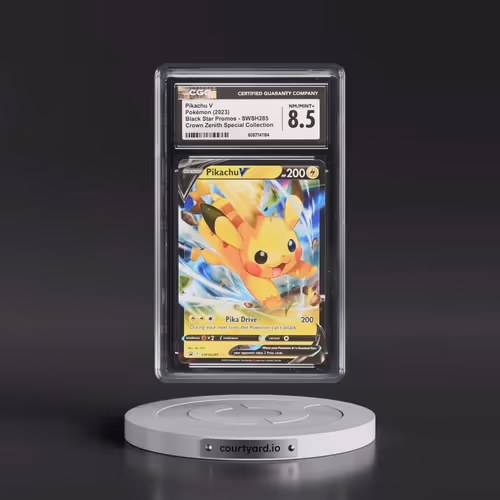 2020 Black Star Promos - Sword & Shield #SWSH285 Pikachu V - Holo Crown Zenith Special Collection (C